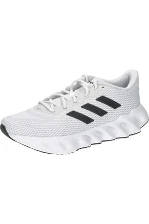 adidas Homme Switch Run Running Shoes Chaussures de Course, Cloud White/Core Black/Halo Silver, 44 2/3 EU