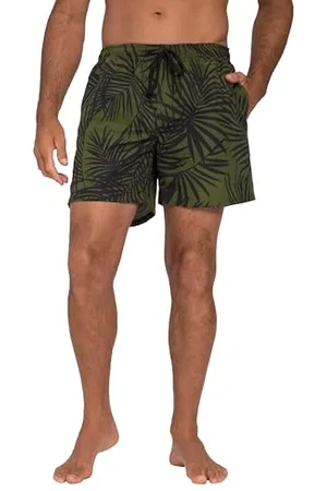 JP 1880 Short de Bain Jay-pi-Taille élastique-Imprimé intégral Maillot, , 3XL Homme