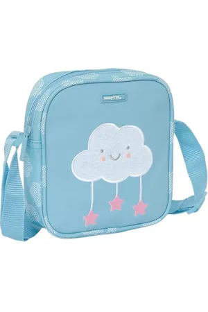 Safta PREESCOLAR NUBE - Petit sac à bandoulière pour enfant, idéal pour les enfants de 5 à 14 ans, confortable et polyvalent, qualité et résistance, 16 x 4 x 18 cm, couleur ,