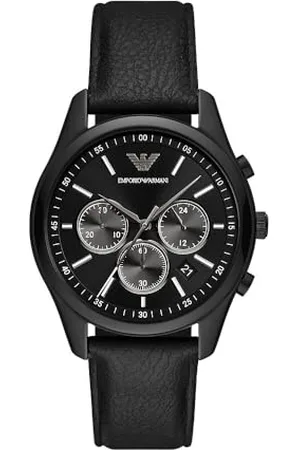 Emporio Armani Montre chronographe, en acier inoxydable, , pour homme, AR11583