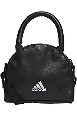 adidas Mixte Unisex PU Kettle Bag, Black / White, One Size