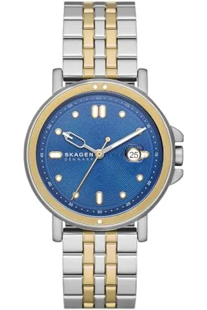 Skagen Signatur Sport Montre pour Hommes, Mouvehommet à Quartz, Bracelet en Acier Inoxydable Ou en Cuir