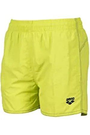 Arena Short de Bain Garçon Bywayx, Short de Bain en Tissu à Séchage Rapide, avec Poches Latérales et Slip Intérieur en Filet