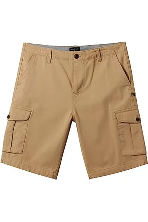 Quiksilver Homme Crucial Battle Cargo Shorts, Kaki, XS EU