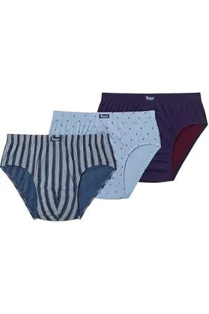 Abanderado Slip Semicorto Esenciales Estampados mi-Court, , 56 (Lot de 3) Homme