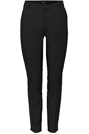 VERO MODA VMMILLE Mr Slim Pant Noos Pantalons, Black, S/30 aux Femmes