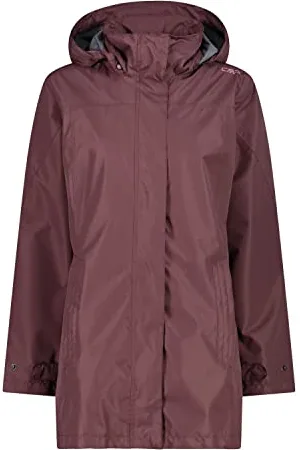 CMP Veste femme à capuche avec boutons pression, , M
