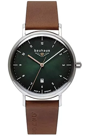 Bauhaus Montre à Quartz pour Homme avec Date et Bracelet en Cuir 2140, , Standard-Größe, Bracelet