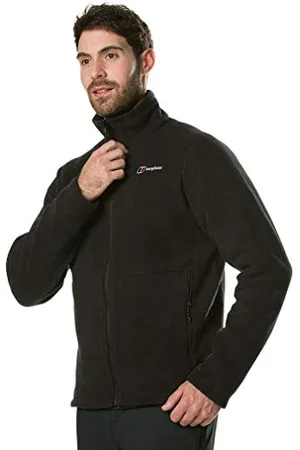 Berghaus Prism Polartec Veste en polaire Homme - (Black/Black) - FR :M ( Taile Fabricant : 12 )