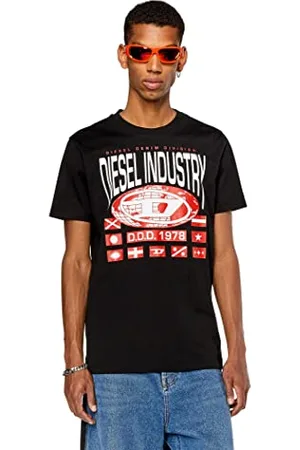 Diesel _T-DIEGOR-L8 MAGLIETT_Shirt_Noir_M