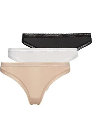 Calvin Klein String Femme Lot De 3 Stretch, , L