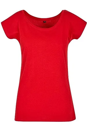Build Your Brand Femme Bb013-ladies Wide Neck Tee T-Shirt, , 3XL EU