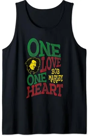 Bob Marley One Love One Cœur officiel Débardeur