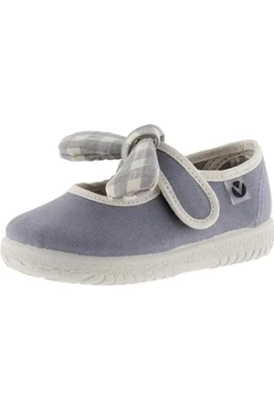 victoria Ballerine OJALÁ Toile & Scratch & Noeud Vichy 22