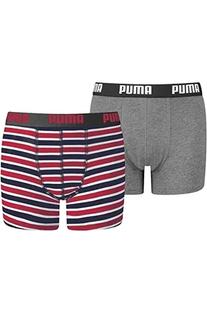PUMA Boxer sous-vêtement, , 170-176 (Lot de 2) Enfant Unisexe