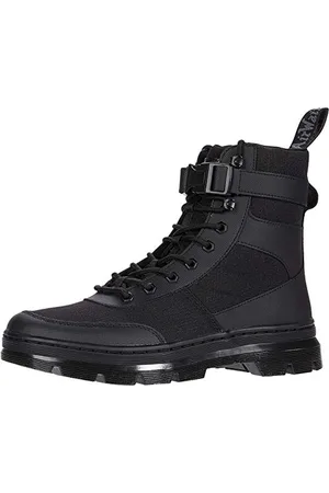 Dr. Martens Unisex 8 Tie Boot Springerstiefel, Black Element & Black Poly Rip Stop Ot9286, 37 EU
