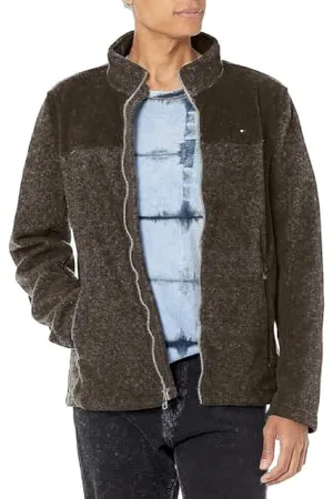 Tommy Hilfiger Veste Polaire Classique avec Fermeture éclair sur Le Devant, , XL Homme