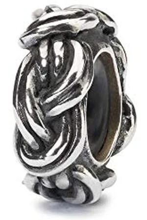 Trollbeads Argent Perle Savoy Noeud Spacer, taille unique, Argent, Pas de gemme