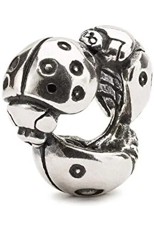 Trollbeads Argent Perle Coccinelle, Taille Unique, Argent, Pas de gemme