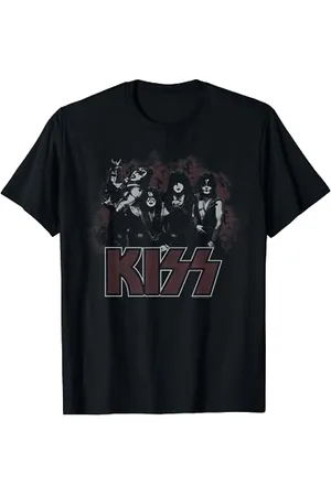 Kiss Feu et fumée T-Shirt