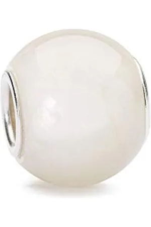 Trollbeads Perle Pierre de Lune Blanche, Pierre