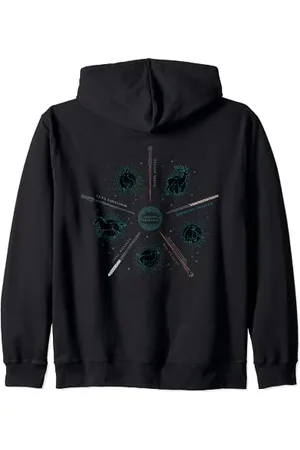 Harry Potter Expecto Patronus and Wands Sweat à Capuche