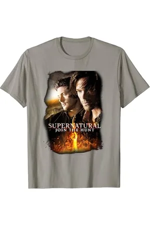 Supernatural Flaming Poster T-Shirt