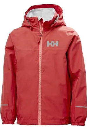 Helly Hansen Junior unisexe Jr Juell Rain Jacket 14 Rouge et rose