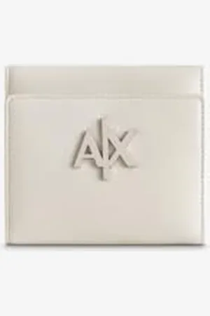 Armani Exchange Melrose Mini Portefeuille Snap, bi-Pliable pour Femme, , Einheitsgröße