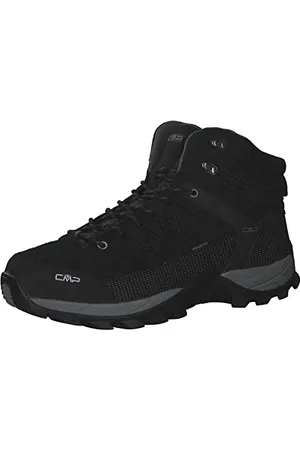 CMP Homme Rigel Mid Trekking Shoe WP Chaussures de Marche, Gris noir, 43 EU