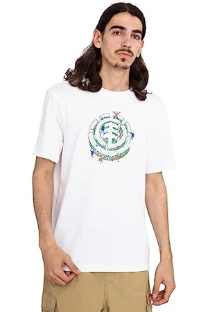 Element Maze - T-Shirt - Homme - Blanc.