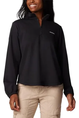 Columbia Maillot Trek French Terry Half Zip Femme