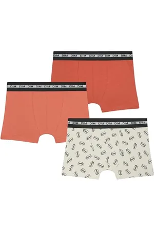 Dim Boxer Garçon Fashion Coton Stretch x3, , 10 ans