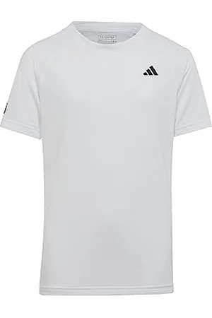 adidas Fille Club Tennis Tee, White, 7-8 Years