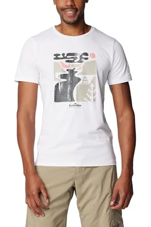 Columbia Homme T-shirt graphique à Manches courtes, Sun Trek