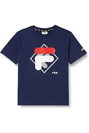 Fila T Shirt à Manches Courtes Enfant FAT0340 50001 Blue Marine