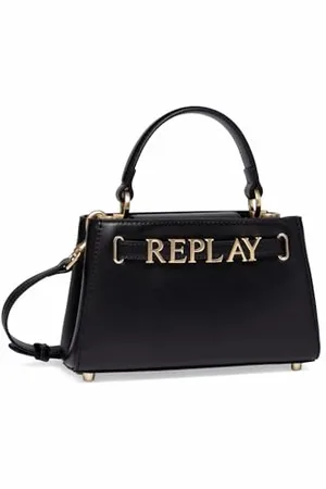 Replay Petit Sac à Main Femme, Noir (Black 098), Taille Unique