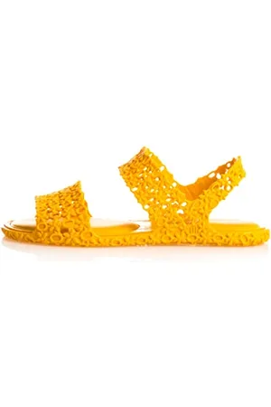 Melissa Femme PANC Sandal + Isabela CAPETO Plate, Jaune, 40 EU