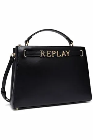 Replay – Sac à Main avec Bandoulière pour Femme, Noir (Black 098), Taille Unique