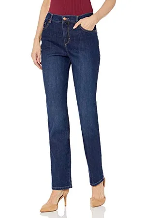 Gloria Vanderbilt Amanda Jean fuselé Taille Haute Classique, , 48 Femme