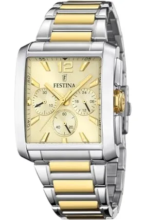 Festina Homme Analogique Quartz Montre avec Bracelet en Acier Inoxydable F20637/2