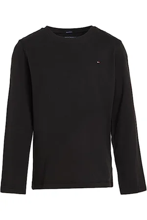 Tommy Hilfiger T-Shirt Garçon Manches Longues Basic, , 10 Ans