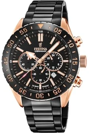 Festina Montre , Bracelet en Acier, Homme