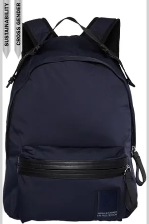 Armani Exchange Édition Milano, Durable, Poches intérieures, Sac à Dos Homme, , Large