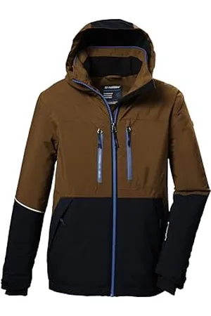 Killtec Garçon Ksw 388 Bys Jckt Veste De Ski Fonctionnelle Avec Capuche Et Jupe Pare-neige, , 152 EU