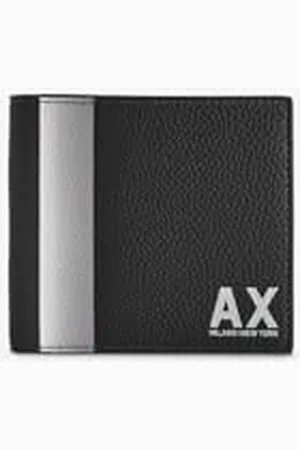 Armani Exchange Color Block AX Billfold Portefeuille pour Cartes de crédit, bi-Pliable pour Homme, , Einheitsgröße