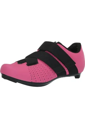 Fizik Mixte R5 Tempo Powerstrap Chaussures de Cyclisme, Rose/Noir, 41.5 EU