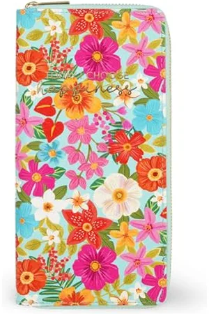 Legami Porte-Documents de Voyage avec Fleurs, Organisateur de Voyage pour Passeport Carte d