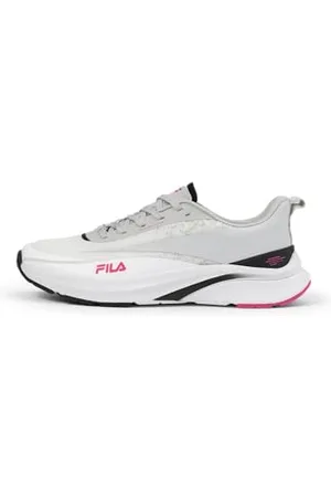 Fila Femme Beryllium WMN Chaussure de Course, White-Fuchsia Purple, 42 EU