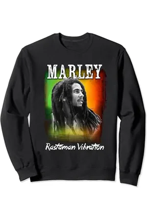 Bob Marley Coucher de soleil sur Rastaman Sweatshirt
